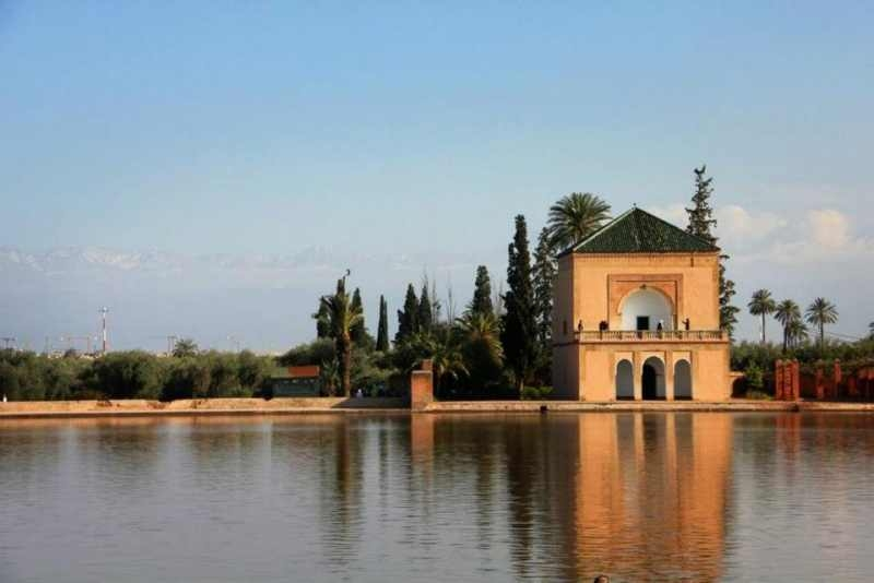 La Minarete de Marrakech, Marruecos